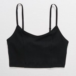 Aerie Chill Ribbed Longline Bralette